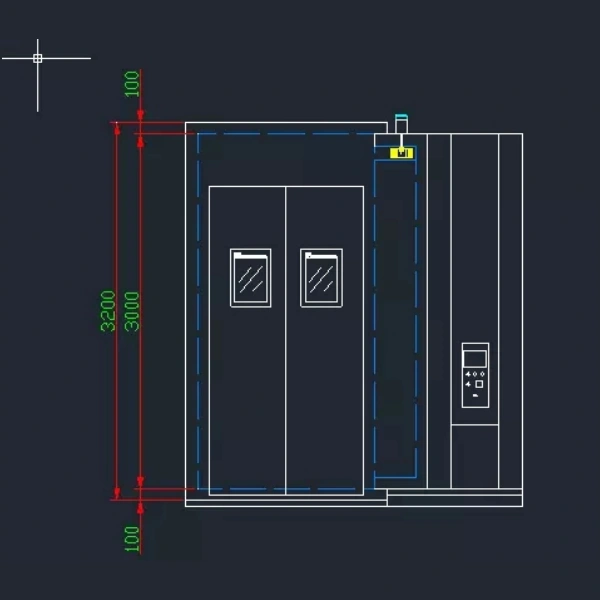 Temperature And Humidity Environmental Test Chamber / Walk In Cooling Room