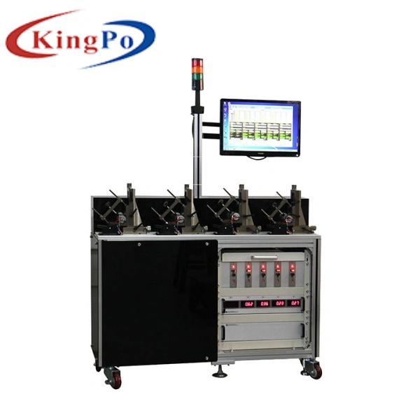 Five Station Electric Motor Testing System For Motor Life Test , Low Noise