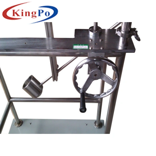 IEC62262 Mechanical Strength Tester On Sheet Metal Pendulum Impact Test Apparatus For Energy Impact Test