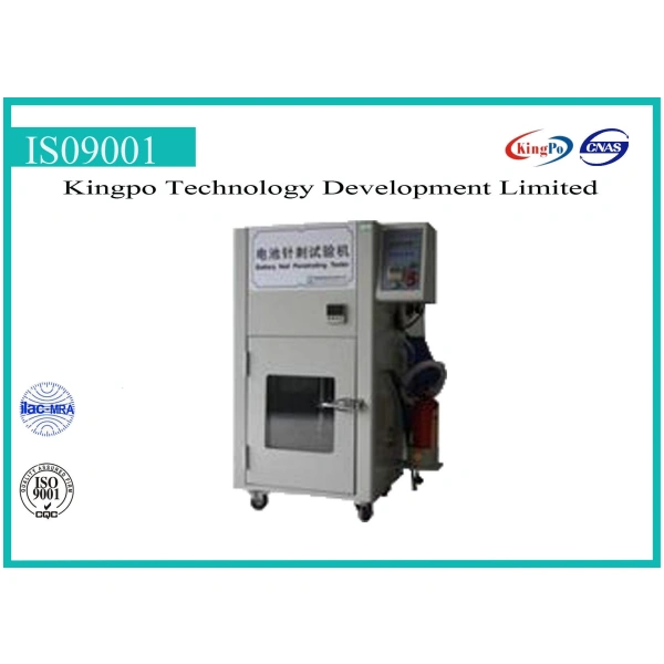 Three Tanks Battery Testing Machine Battery Nail Penetration Tester KP-8112