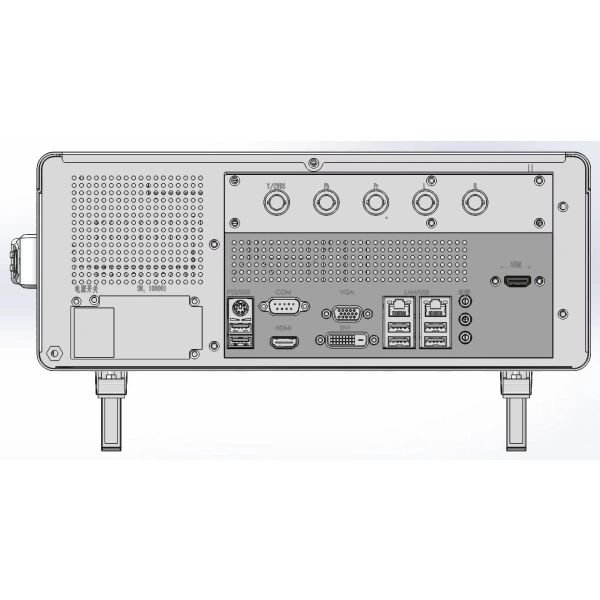 Three Vertical Bar Signal IEC62368 Three Vertical Bar Signal.RDL-100 video signal generator